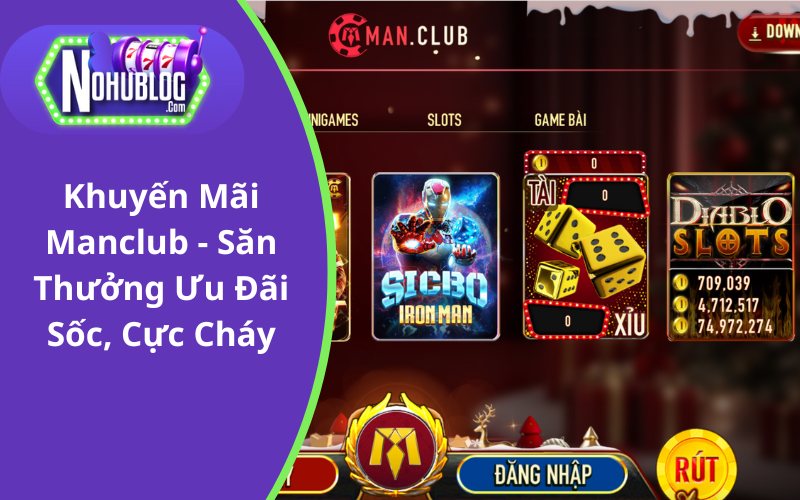 Khuyến Mãi Manclub - Săn Thưởng Ưu Đãi Sốc, Cực Cháy