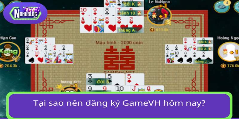 Việc đăng ký GameVH mở ra cơ hội trải nghiệm những dịch vụ và ưu đãi tuyệt vời