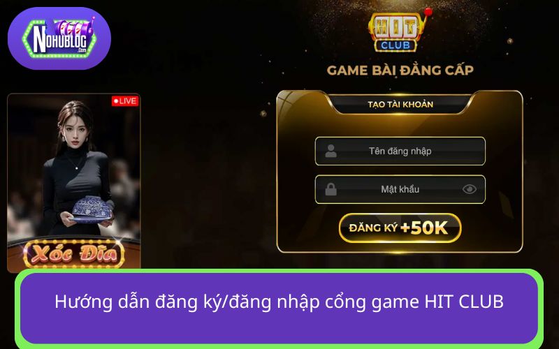 Các bước đăng ký/đăng nhập cổng game 