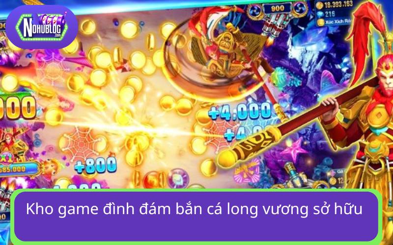 Cổng game đa dạng thể loại bắn cá mới mẻ, hấp dẫn