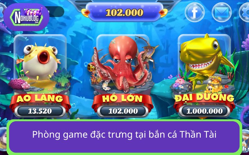 Các phòng game tiêu biểu thu hút người chơi