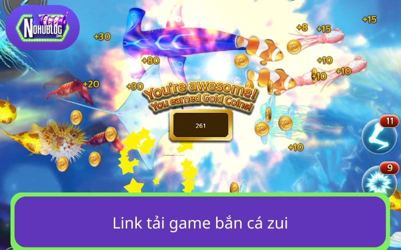 Link tải game bắn cá zui