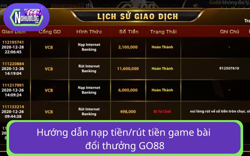 Cổng game minh bạch, giao dịch an toàn