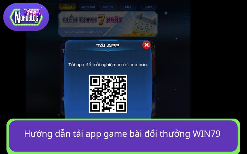 Cài đặt app, tham gia khám phá thế giới game bài hấp dẫn từ cổng game