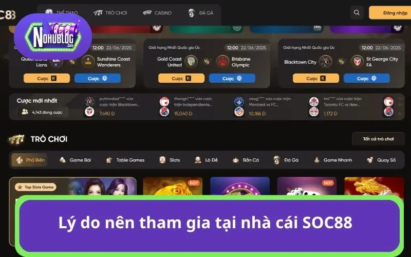 Lý do nên tham gia tại đây